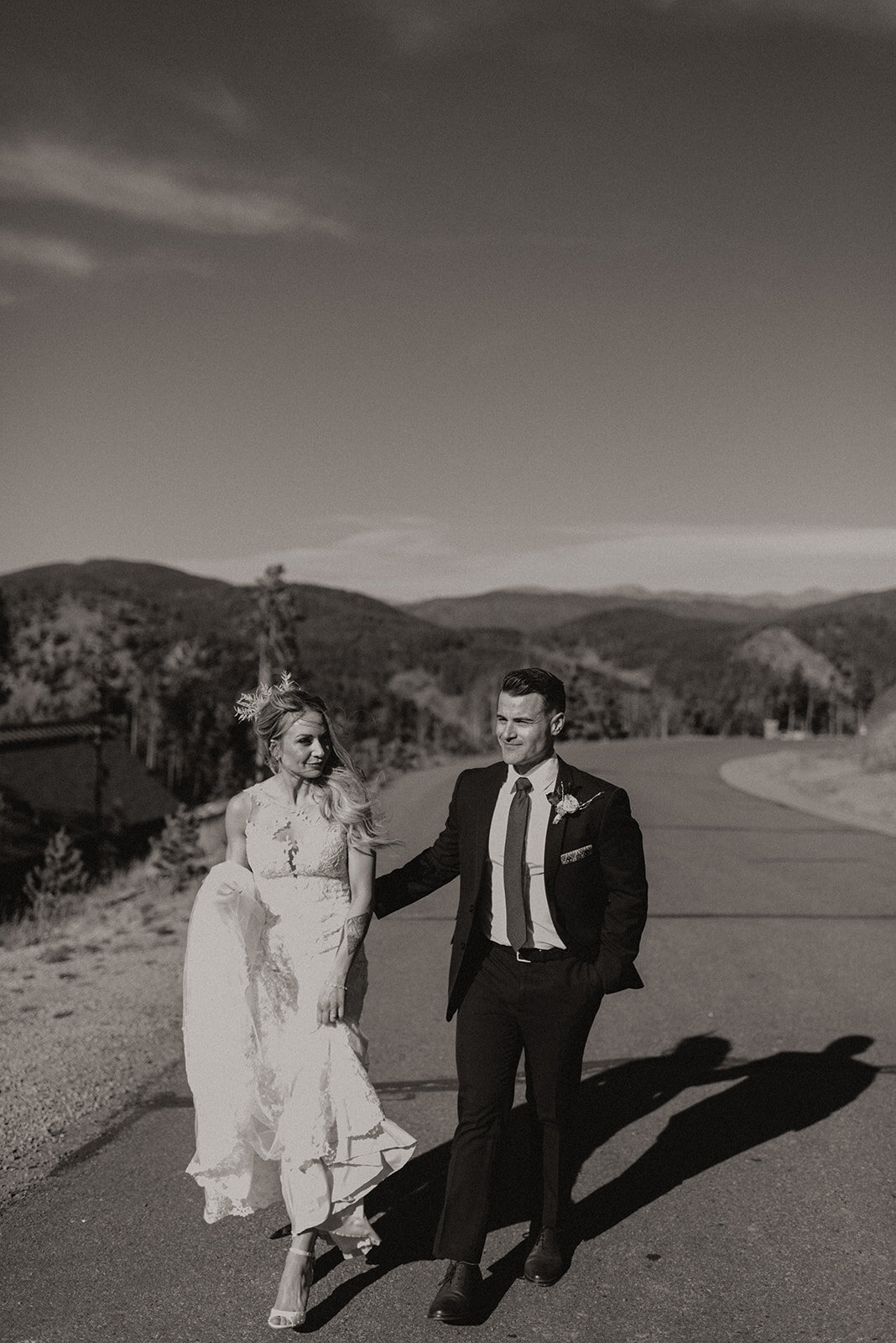 Urban Eclectic Couple Portraits | Intimate Mountain Wedding | Wildly Collective | Kate + Alex