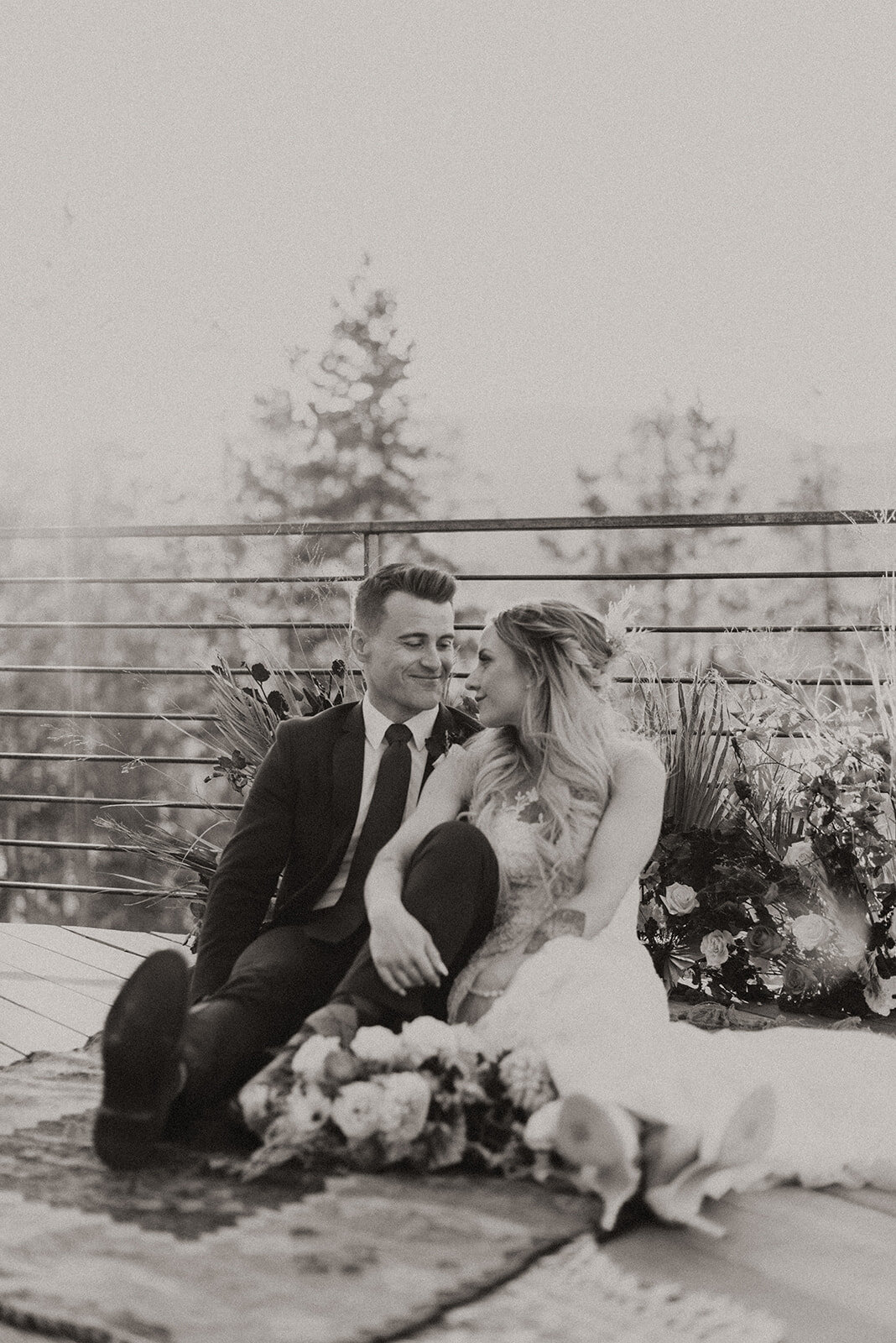 Moody Boho Couple Portraits | Intimate Mountain Wedding | Wildly Collective | Kate + Alex