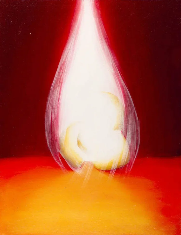 Luminarias # 3-   18"x 11"   $1500/framed