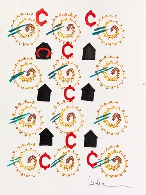 Freedom For Sale #5-  9"x 7"   $560/framed