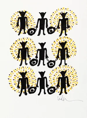 Freedom For Sale #12-  9"x 7"   $560/framed