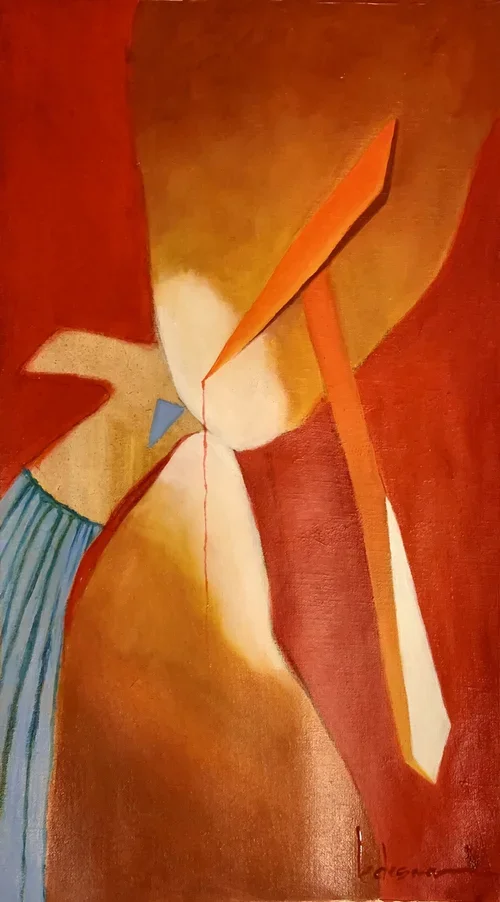 Kiss &amp; Water #1-   23"x 813"   $850