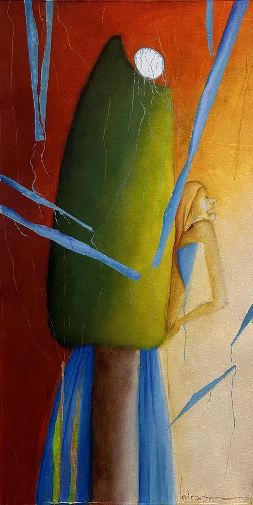 Kiss &amp; Water #4-   26"x 15"   $1100