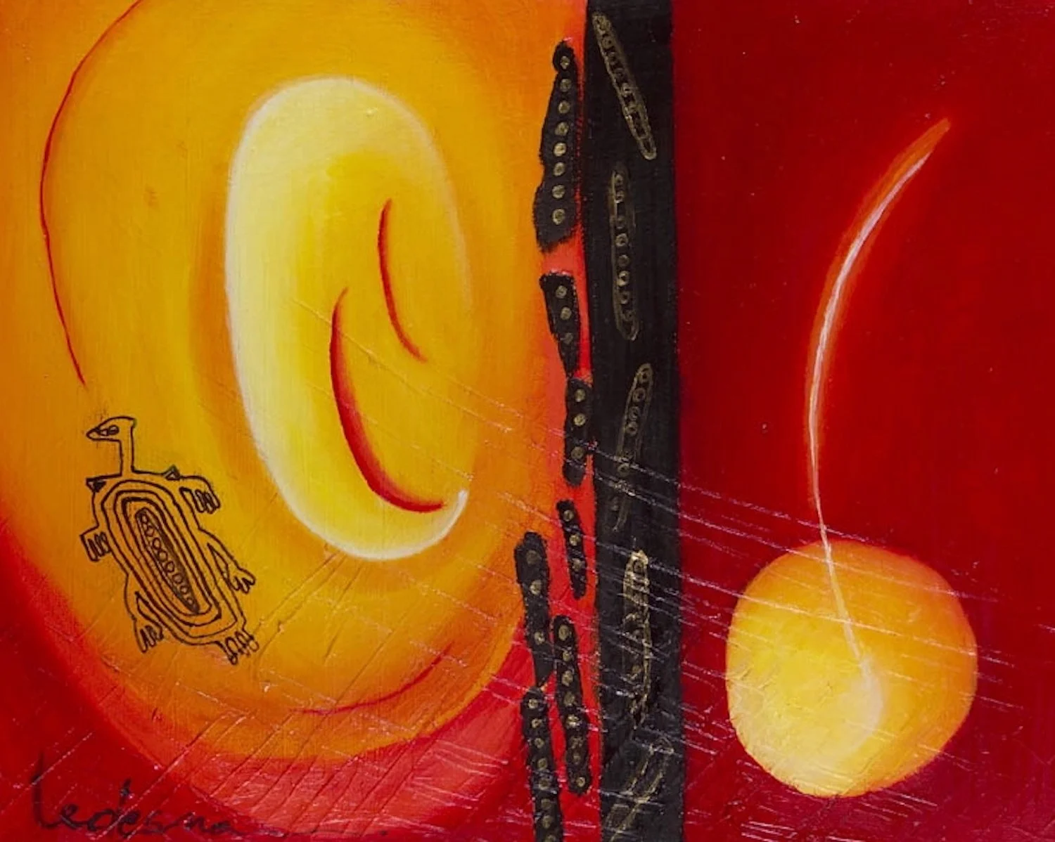 Harvest-   16" x 14"   $800/framed