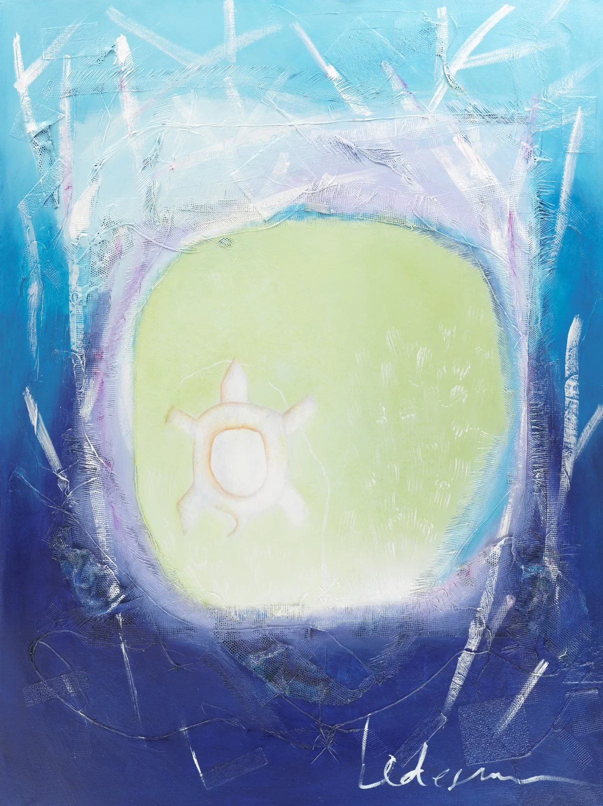 Pulling the String of Light-   Sold/available giclee print