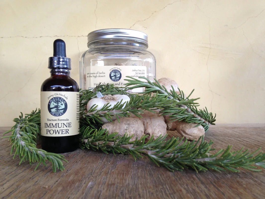 The popular 'Immune Power' tincture formula, made by J enny Q