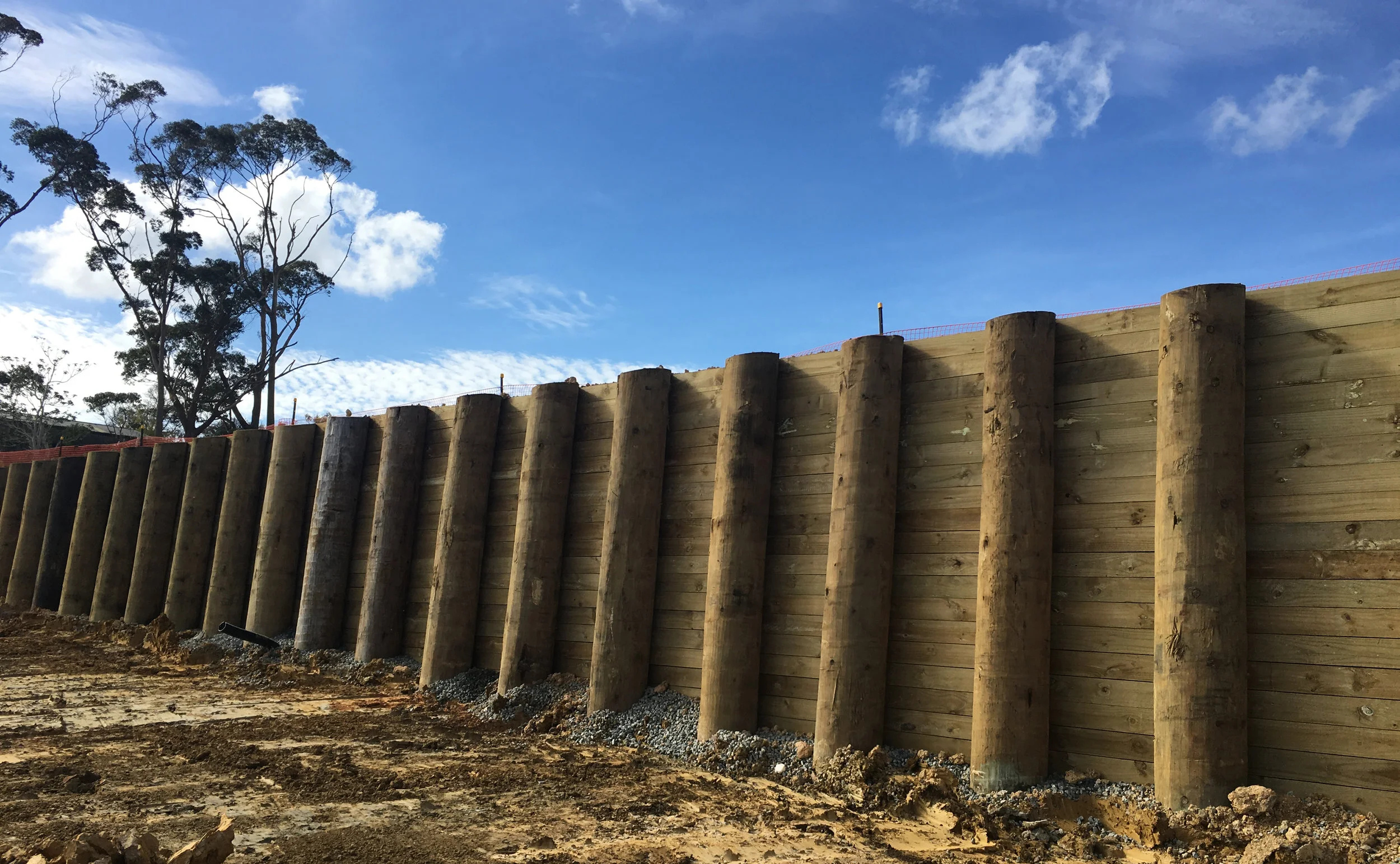Ormiston Road Completed Pole wall 2.JPG