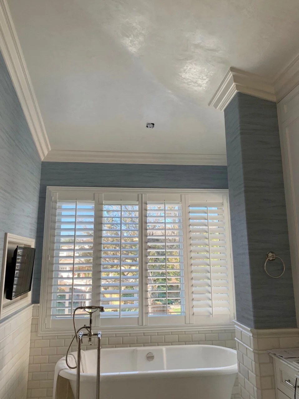 Master Bath Plaster Ceiling