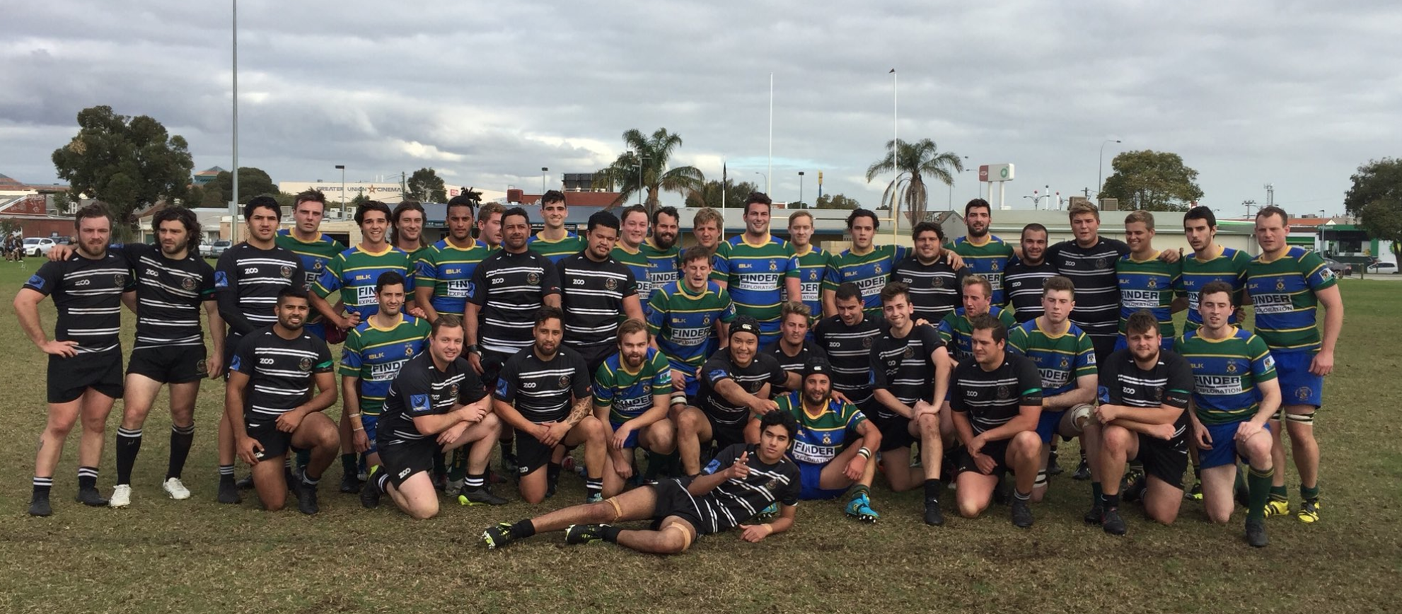 All grades at UWA v Perth in Green armbands to support "our rugby brother Conor".