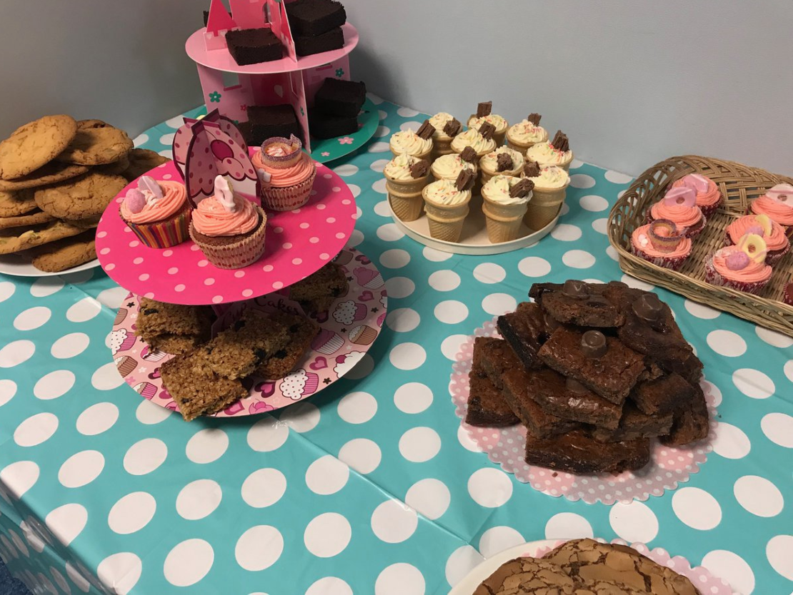 Viberts Lawyers on the Channel Island of Jersey held a bake sale to raise money to support Conor’s rehabilitation.