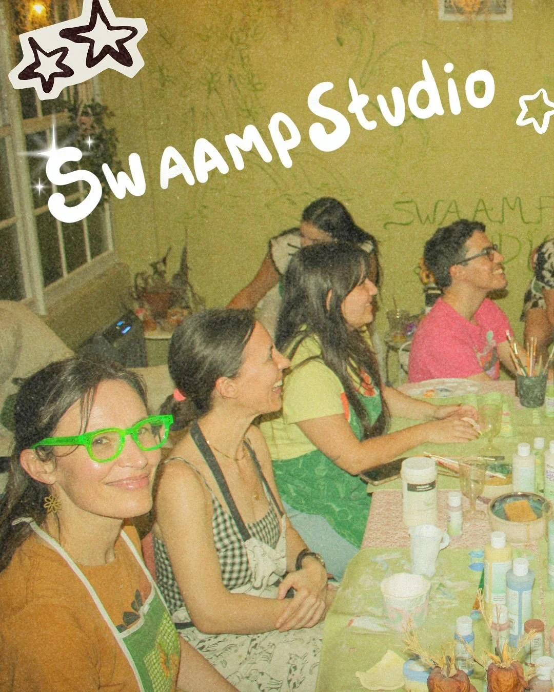 swaamp studio has been such a beautiful journey this past year! i had no idea it would grow so much in such a short period. it gave me so much joy to see the happiness it brought others each week. 

every single person who has ever signed up for a cl