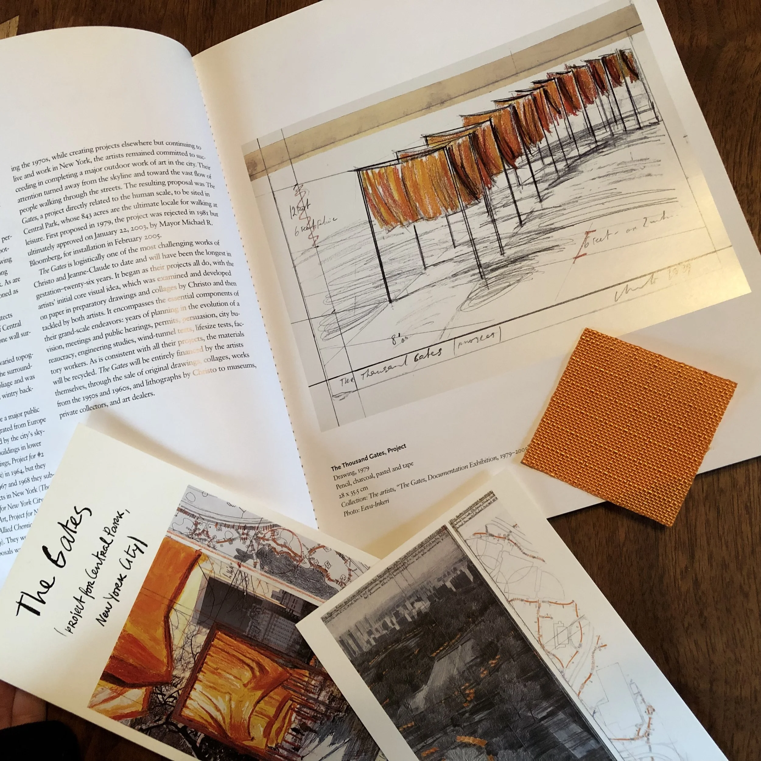 The gates were conceptualized in 1979, the year I was born!