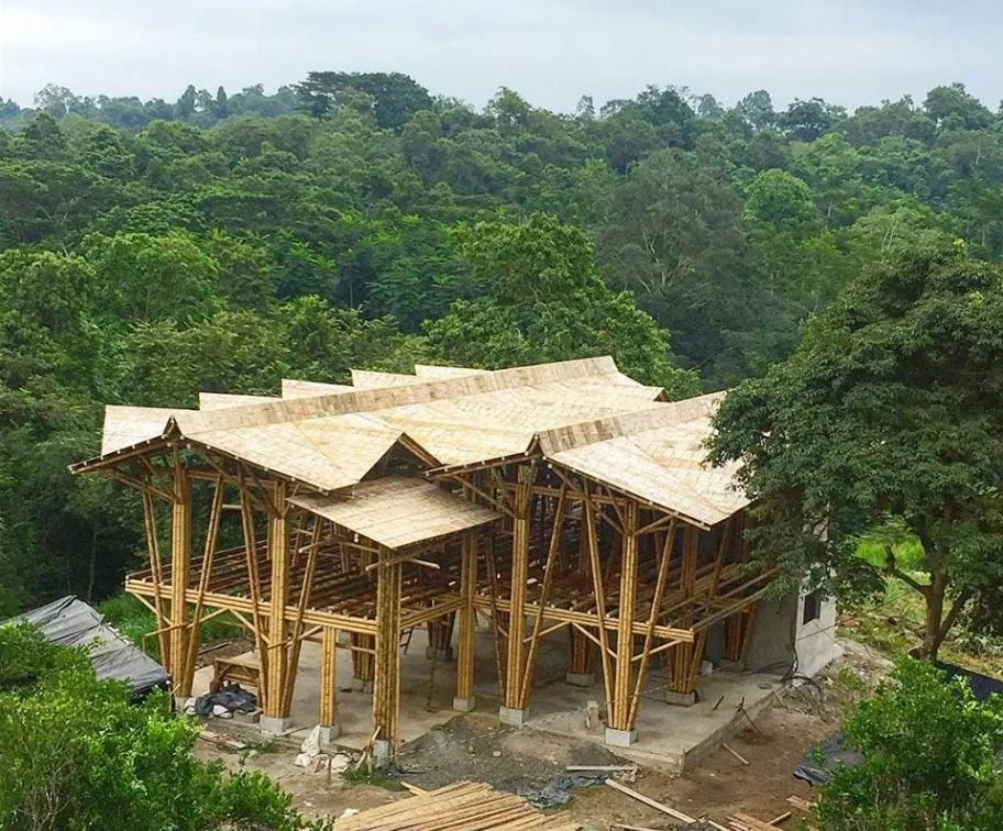 Los Arboleros under construction