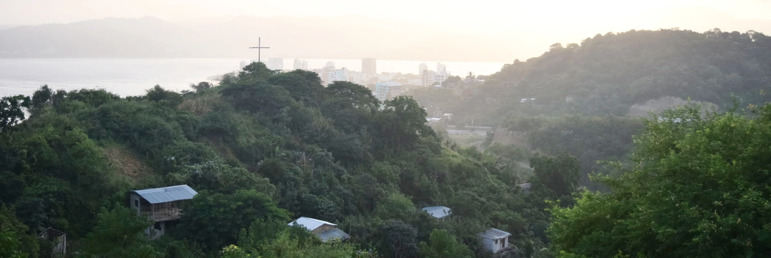 View from Casa Gorda in Bahía de Carácquez