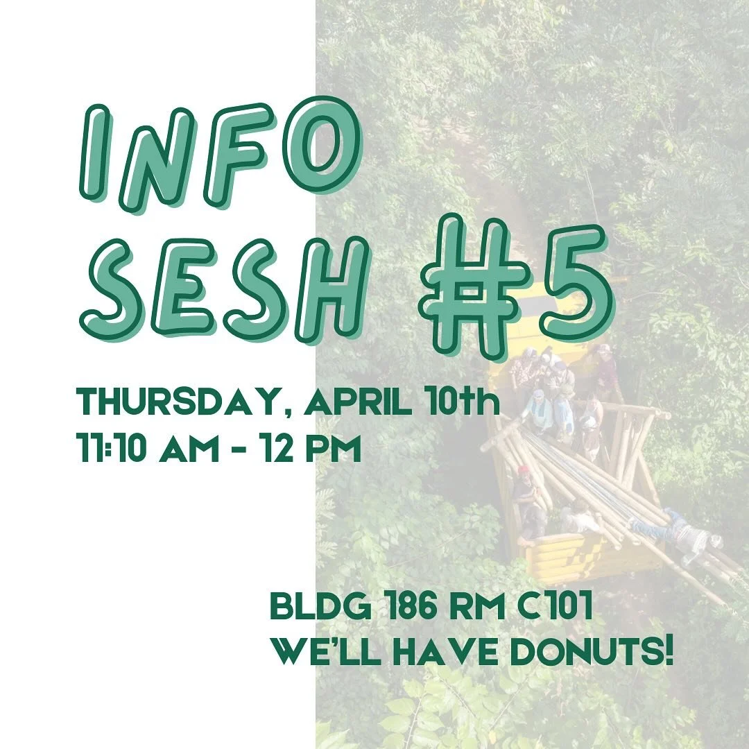 Info session THIS THURSDAY! Meet us at 11:10 am in CM building room C101 😎😎