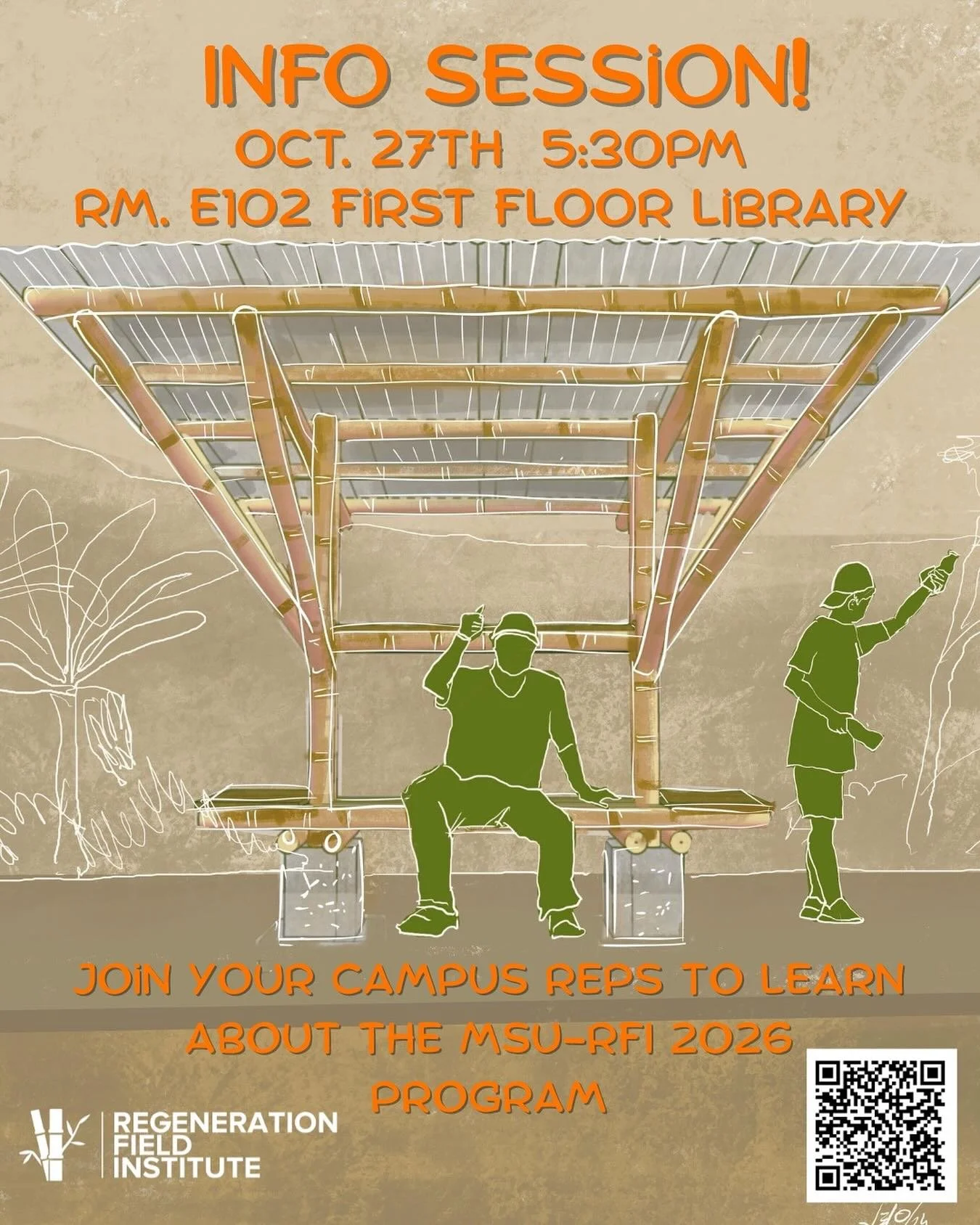 Join us in the library next monday for another info session! Learn about the our 9 day, hands on program in coastal Ecuador! 

#gogreen #sustainability #regeneration #agroforestry