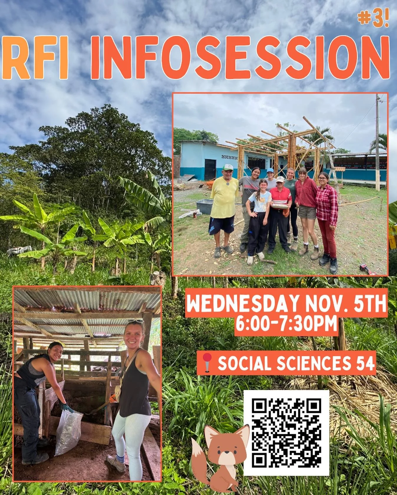 Missed out first two info sessions ? No worries, we got you covered ! Come check us out on WEDNESDAY NOV. 5th from 6:00-7:30PM 💚 in SOCIAL SCIENCES building room #54 !! 🎋
