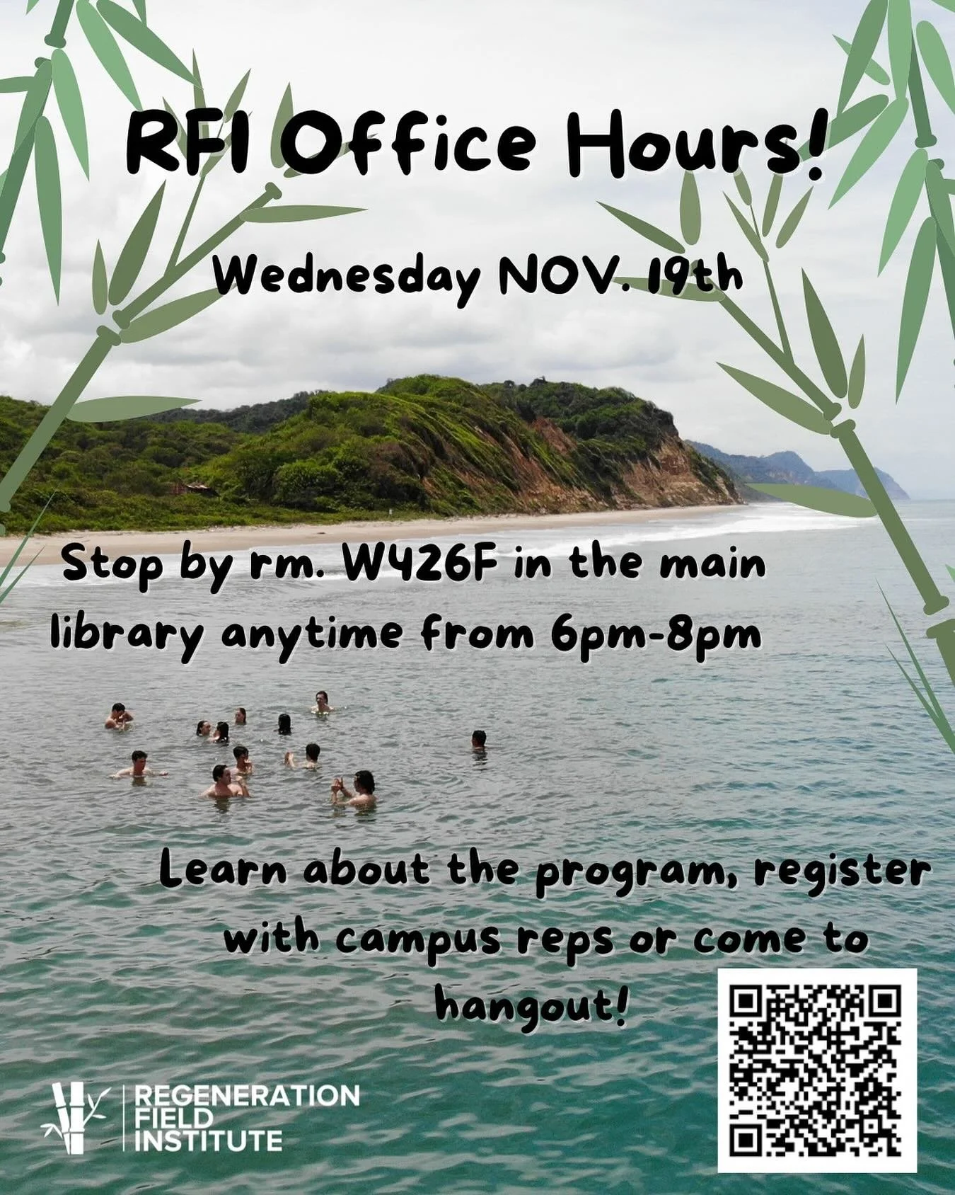 Come to office hours on Wednesday! Chat with campus reps about the spring break program! 
#sustainability #michiganstateuniversity #gogreen