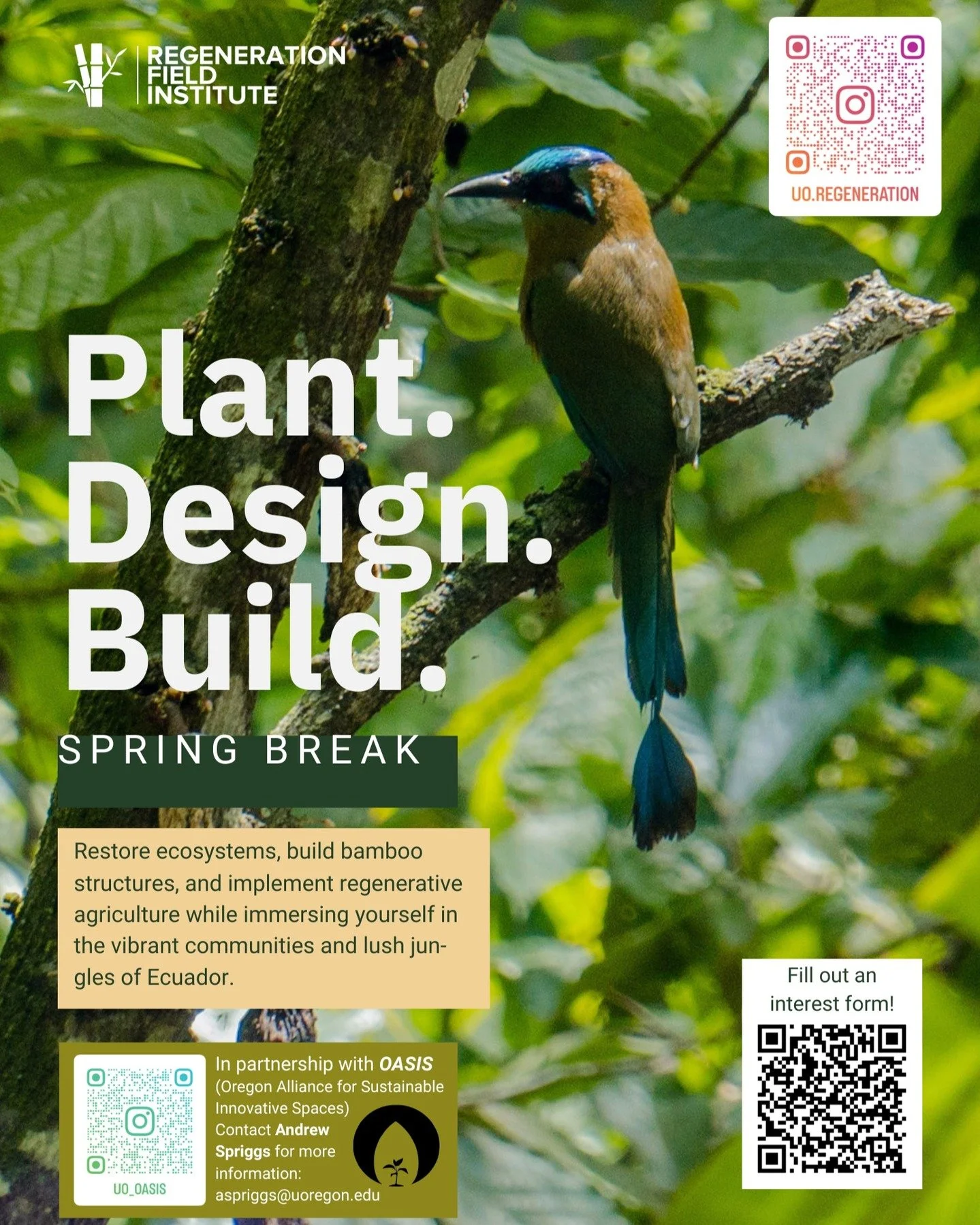 Share this flyer with your friends! Let's fill up our program so we can build the coolest bamboo structure EVERRRRR!!!