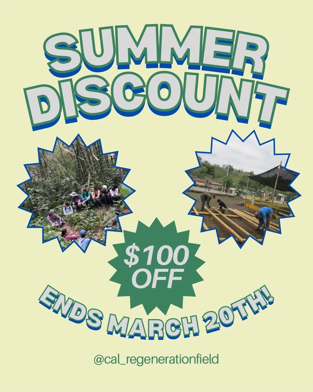 Wait did you guys hear that Berkeley students get a special 💲1️⃣0️⃣0️⃣ off of our summer program?!

Take advantage of this special opportunity before time runs out ! ⏰ [ Offer ends March 20th ]

Register today using the link in our bio 💚 
SUMMER DA