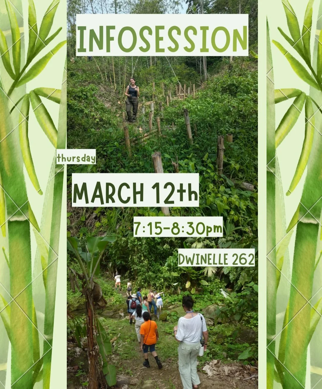 Missed our info session last week ? Well no worries we got you covered ! Come join us NEXT THURSDAY on MARCH 12th from 7:15-8:30PM in DWINELLE 262 to learn more about what RFI does , how you can join , and logistics on our upcoming Summer session 💚
