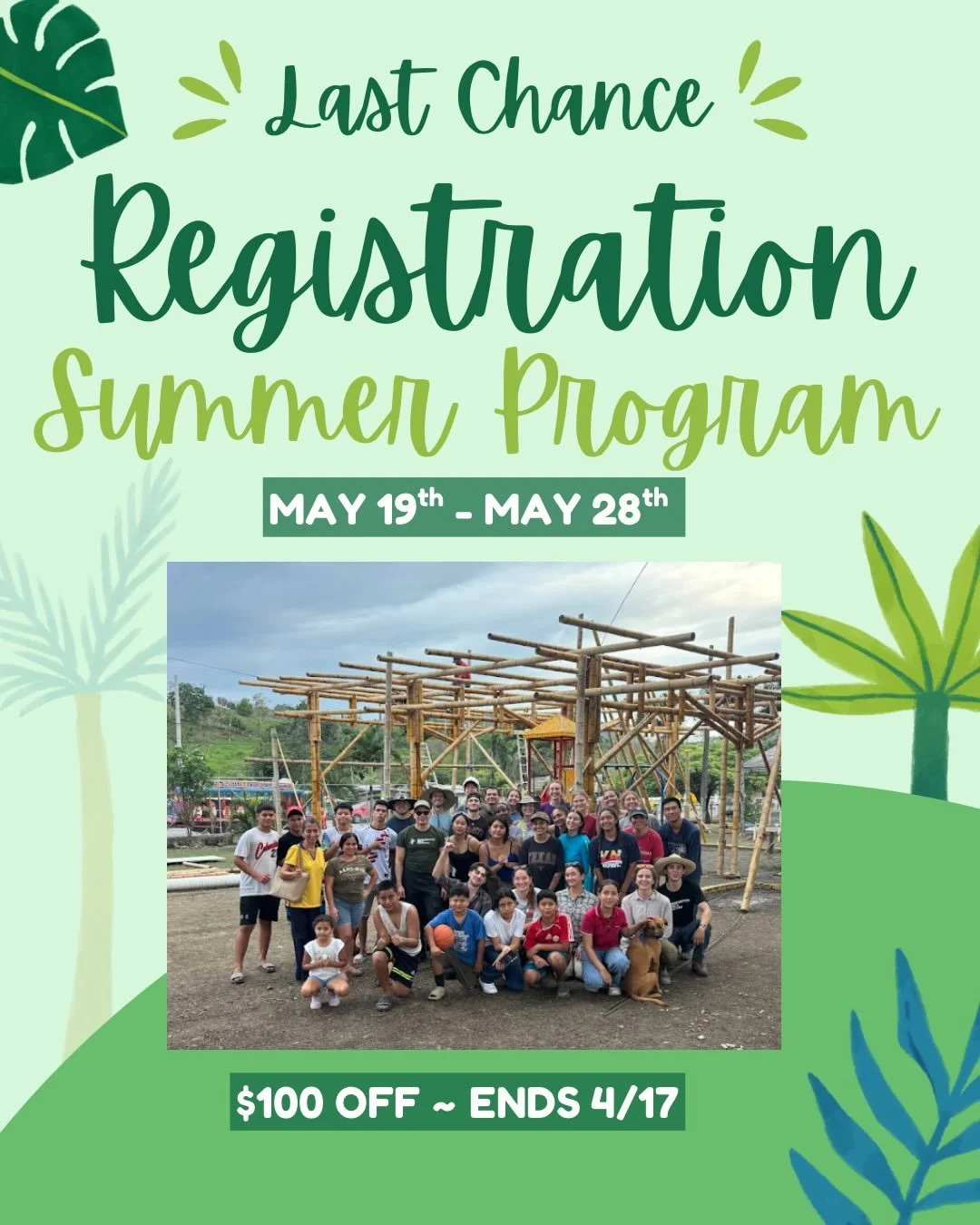 Attention Berkeley students , last call for our Summer program registration !!! Don&rsquo;t miss out on this special opportunity. P.S. We have a $100 discount going on until tomorrow ! 😏

☀️ Summer Dates: MAY 19th - MAY 28th
💲 $100 discount ending 
