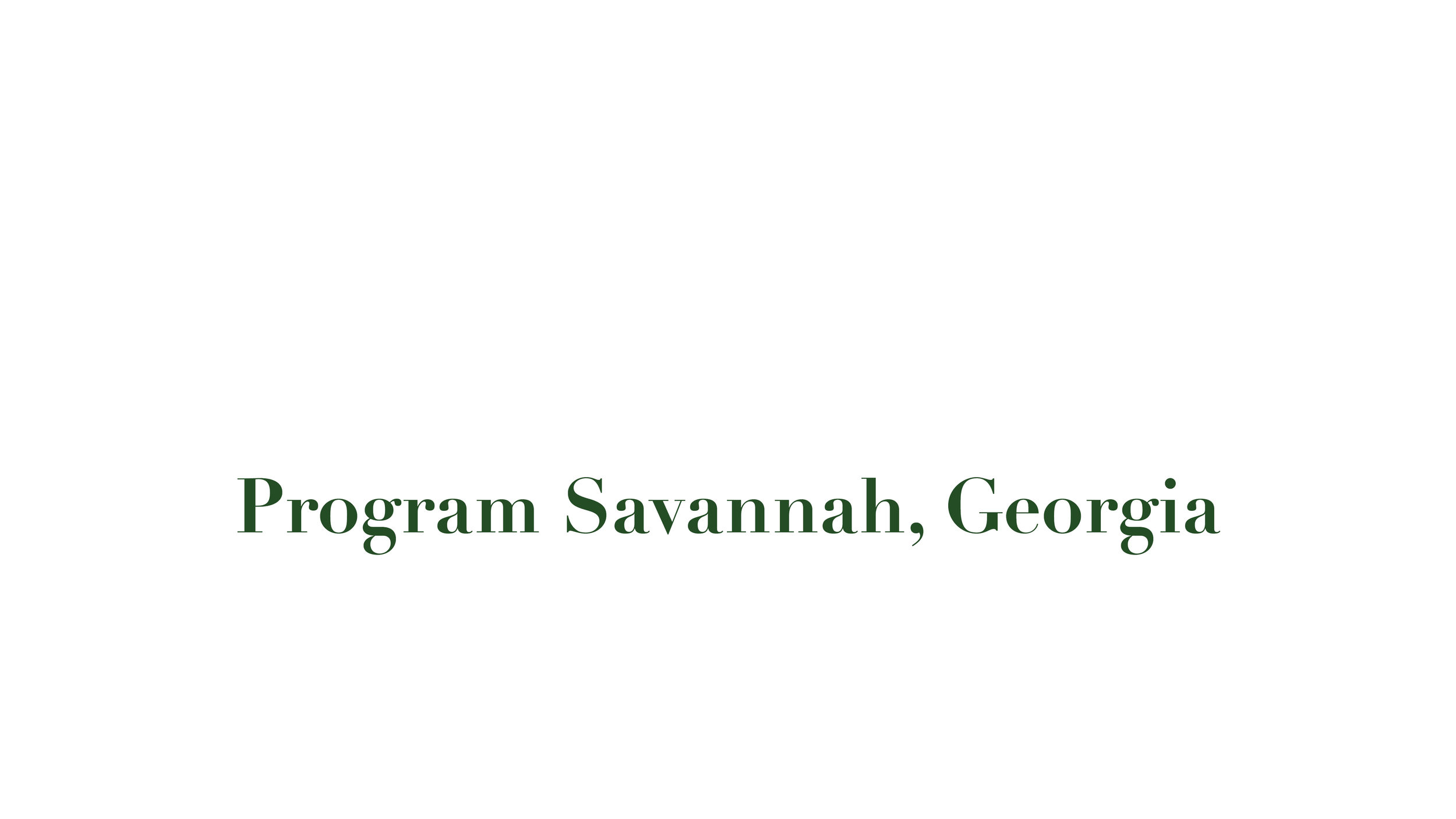 2026 Savannah Summer Break Program