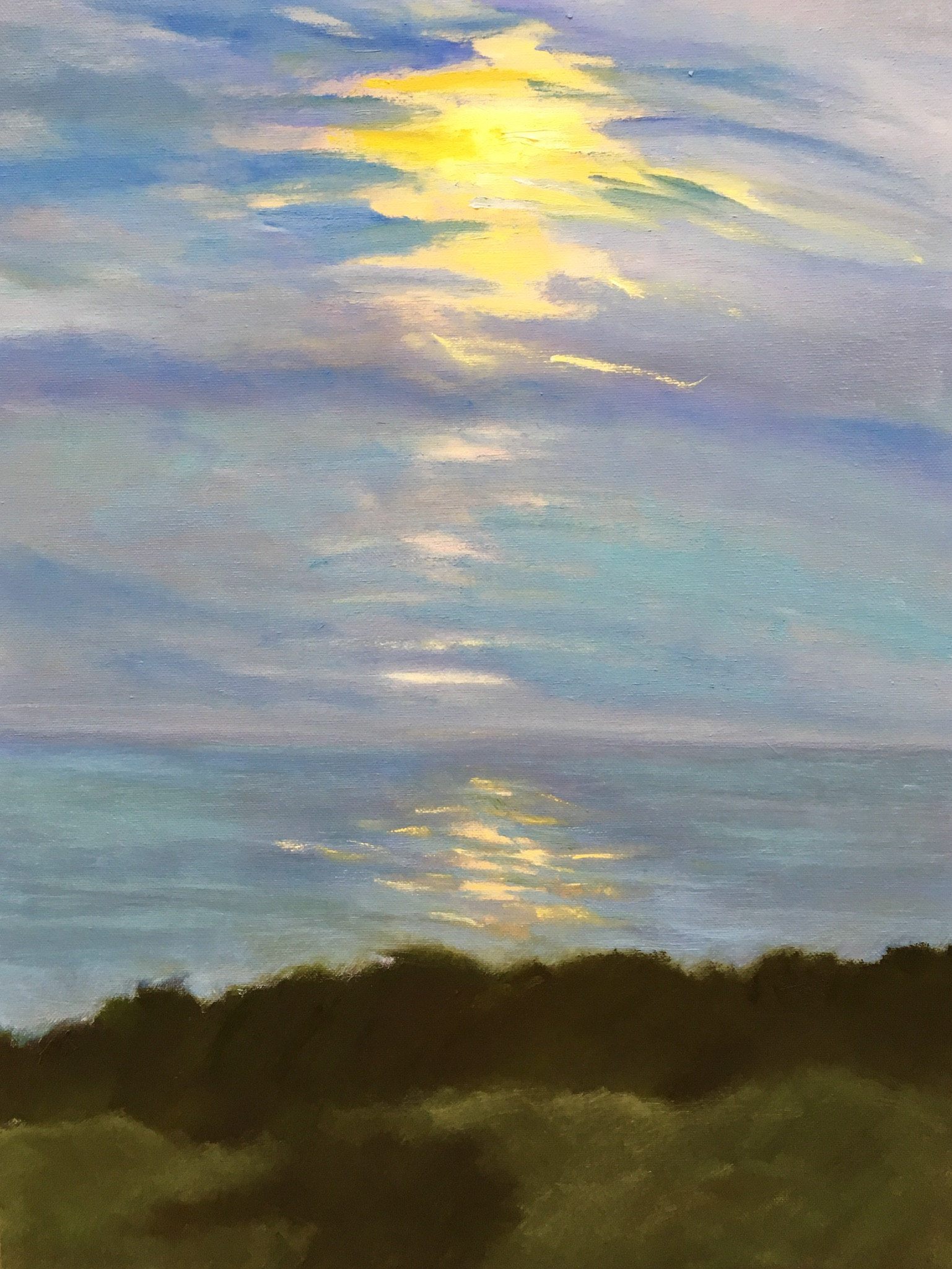 "Provincetown Sunset" | Oil on Canvas | 24x18