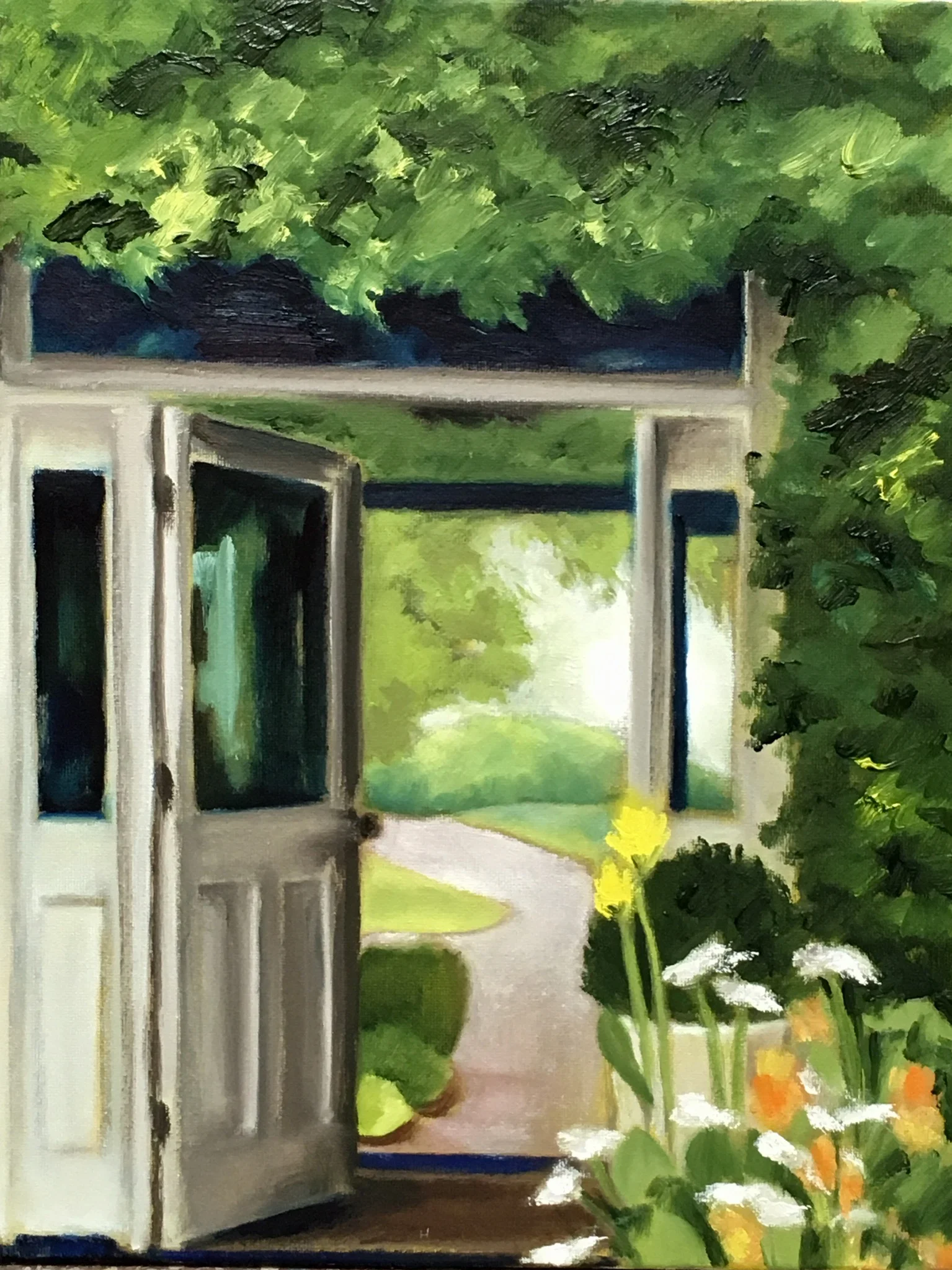"Doorway Vista" | Oil On Canvas | 14x11
