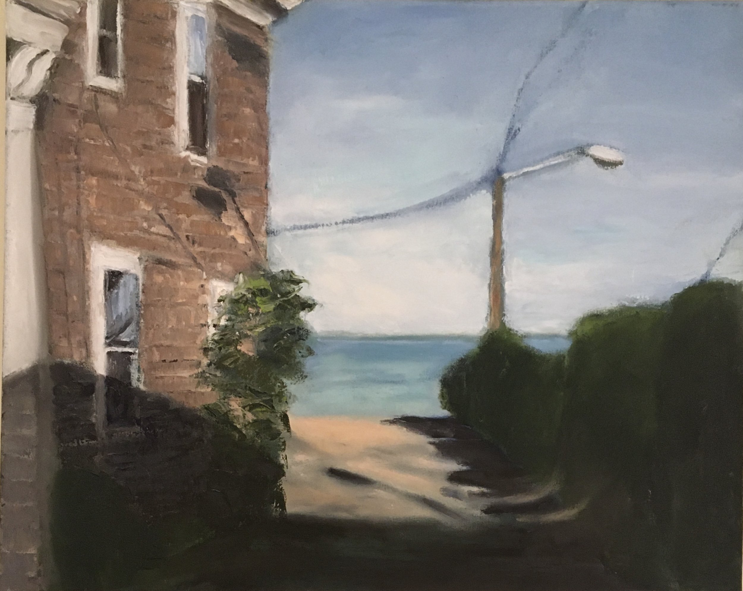 "Afternoon Shadows, Provincetown" | Oil on Canvas | 16x20