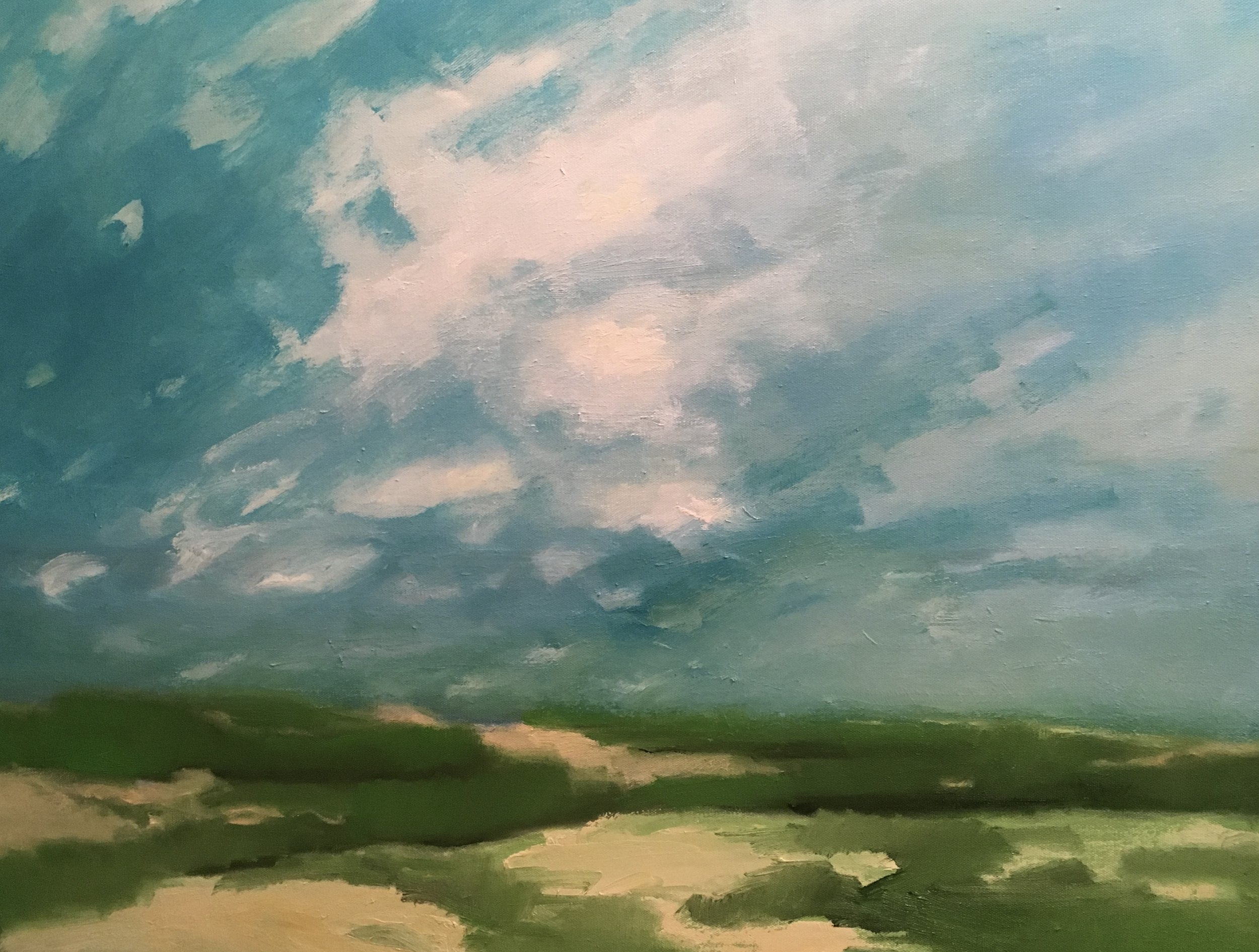 "Big Sky Dunes" | Oil on Canvas | 24x30 