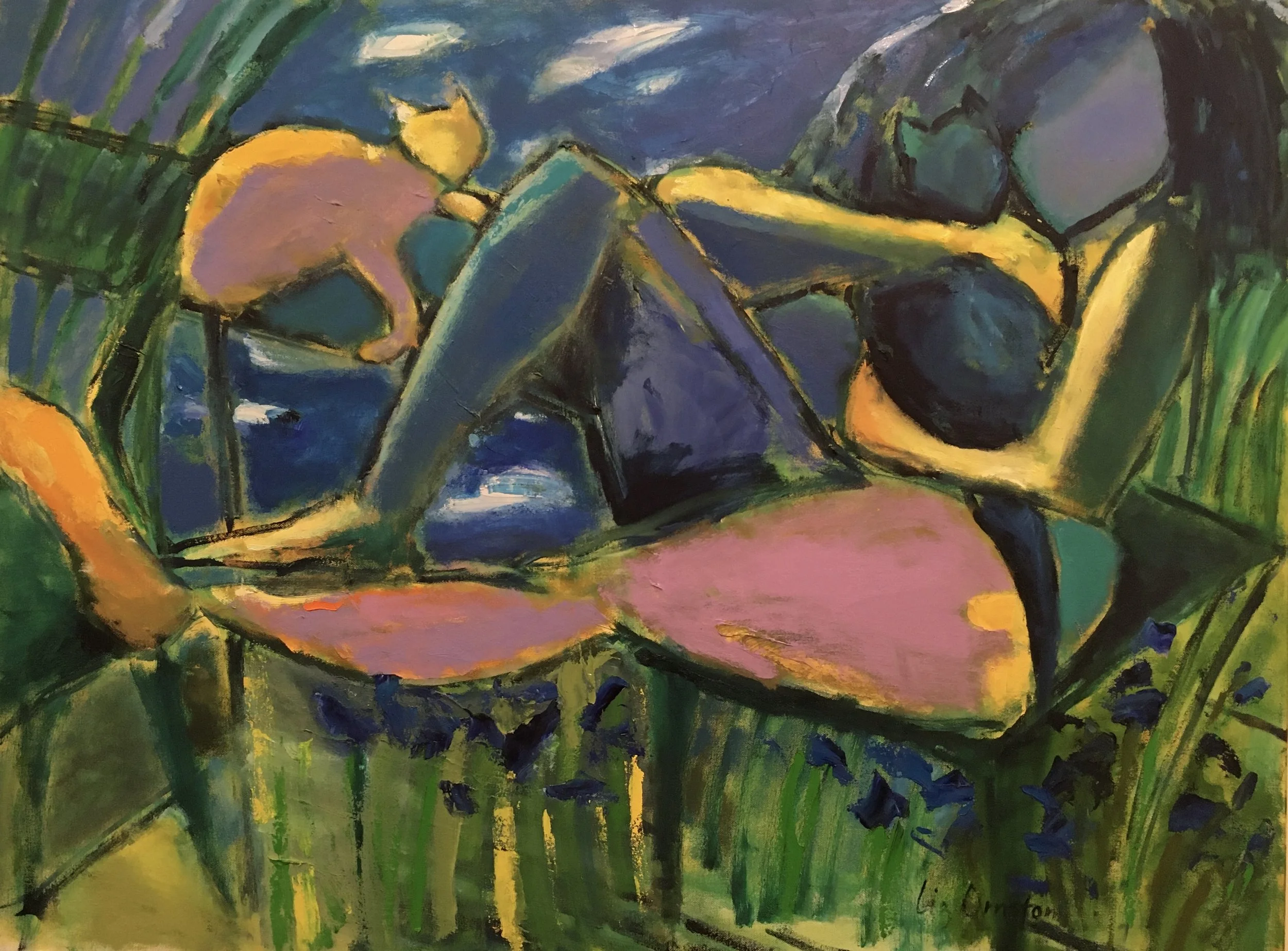 "The Three Muscateers" | Oil on Canvas | 30x40