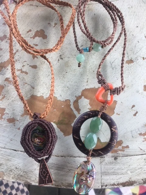 Abalone Tribal Macrame