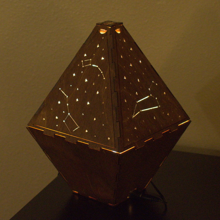 MDF Laser Cut Lamp (4 Sided) : 8 Steps (with Pictures) - Instructables