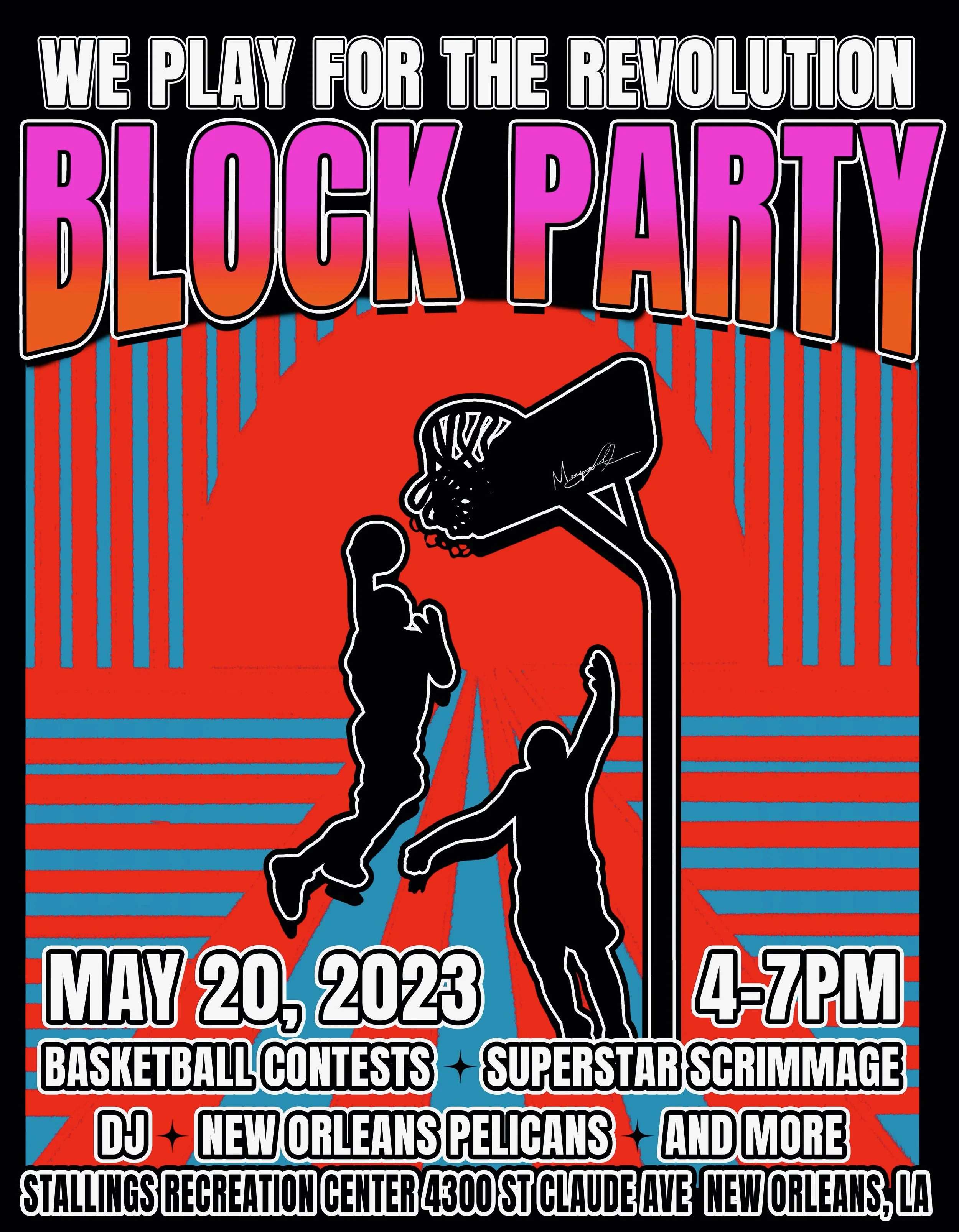 We Play for the Revolution Block Party