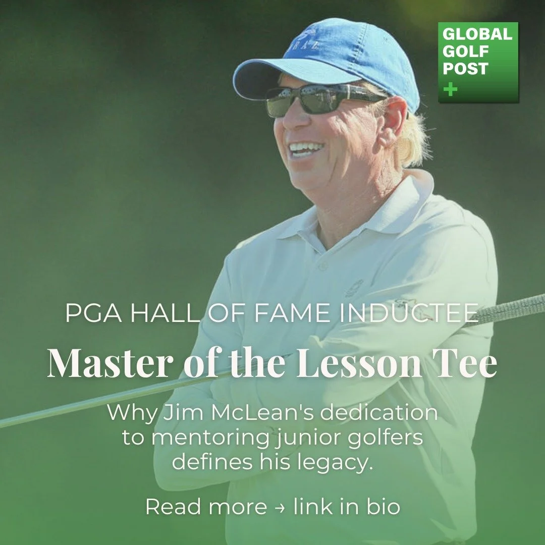 Honoring a true legend of the game. 🏆
Jim McLean has spent a lifetime shaping champions, elevating teaching standards, and inspiring generations of junior golfers. His induction into the 2025 PGA Hall of Fame is a tribute to decades of mastery on th