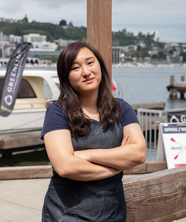 Here's a pic of Chef Tiff, who is awesome. Her next meal kit pop up is happening June 28 (that's when you pick up the meal kit). And while you're checking out your cart via LINK IN BIO, be sure to grab the add-on entree --- a green curry seafood stew