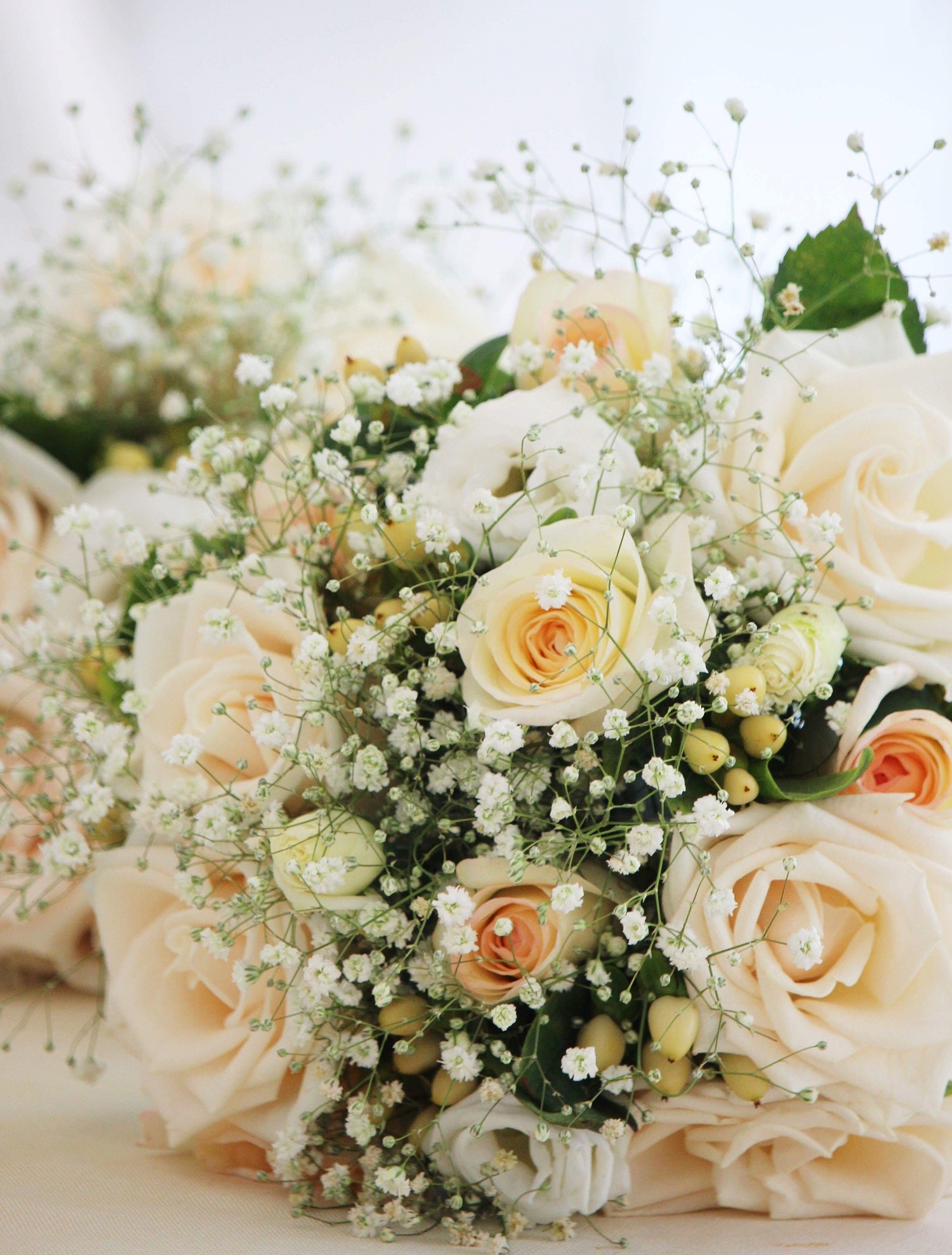 Peach-flower-bouquet-wedding-flowerpower-northland