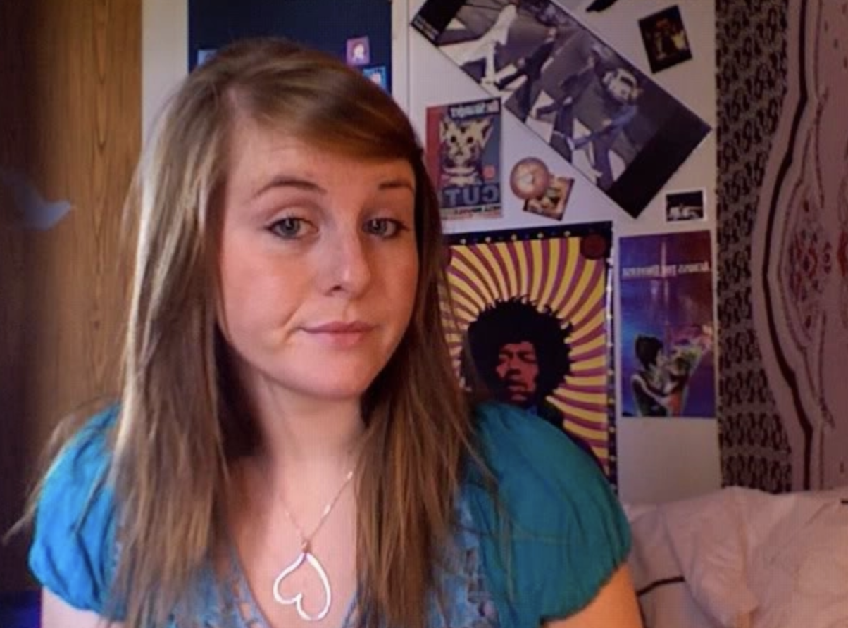 Me in my college dorm room, 10 years ago. Maybe my past-times were obvious.