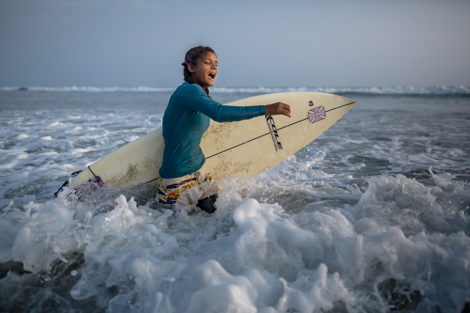  Female surfing activist, Cox Bazar / Bangladesh -2017 