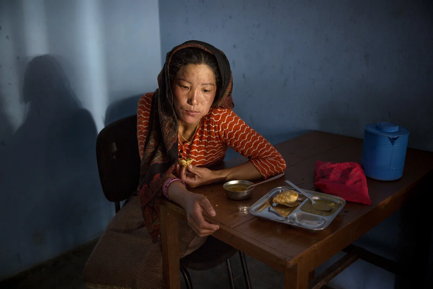 Earthquake surviver, Gurkha region / Nepal