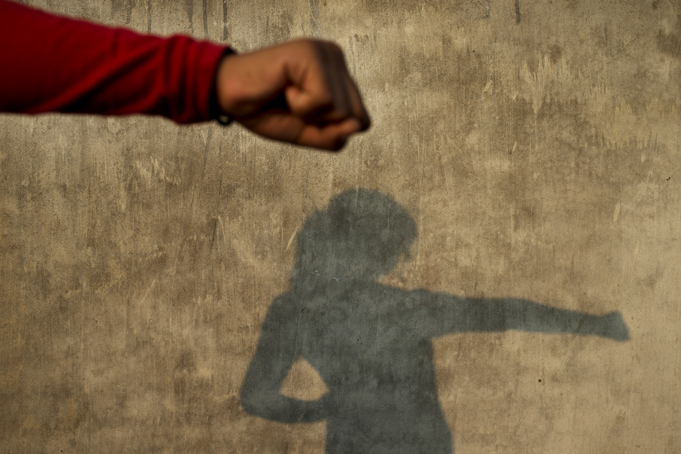  Teenage girl train martial arts to defend her selves against rapists, Uttar Pradesh / India -2014     