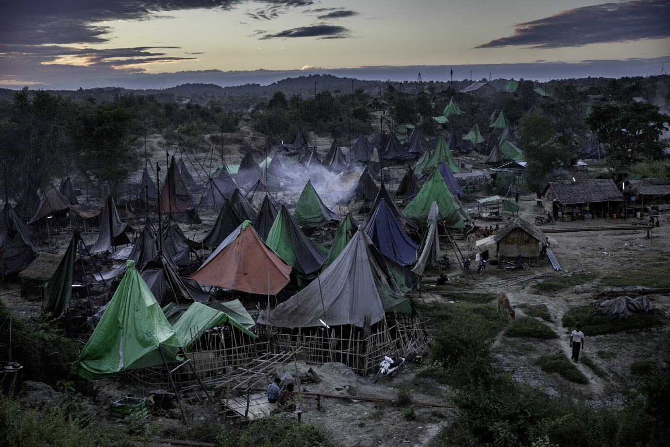  Oil Drilling camp / Burma - 2015 