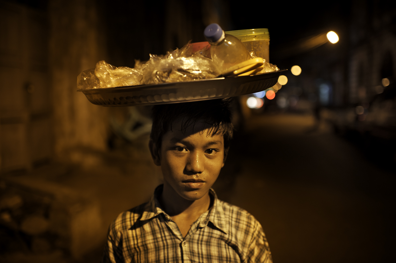  street vendor, Yangon / Burma  