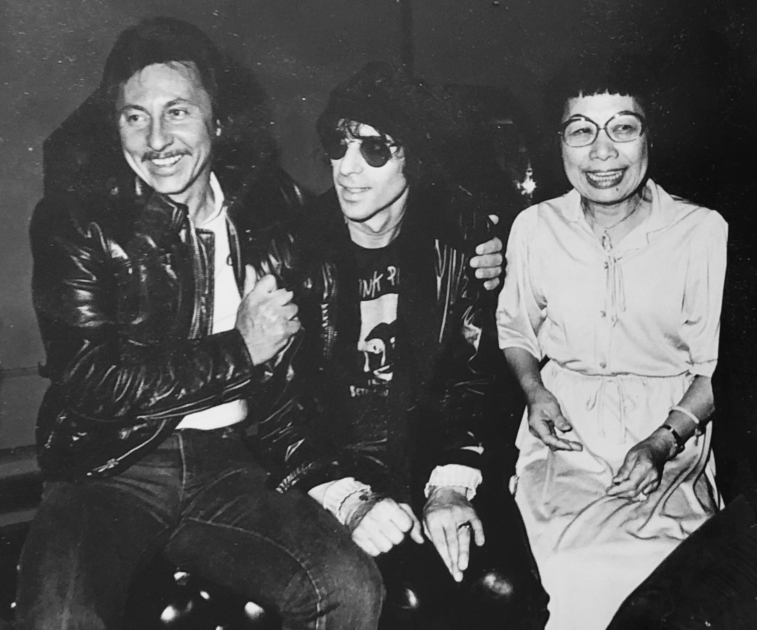  Peter Wolf of J. Geils Band (with Madam Wong), 1980 