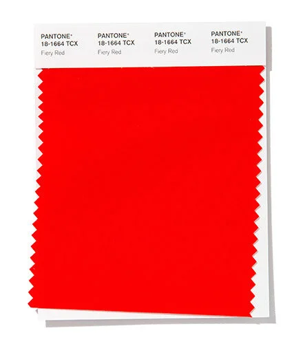 Fiery red is one predicted option for Colour of the Year 2020