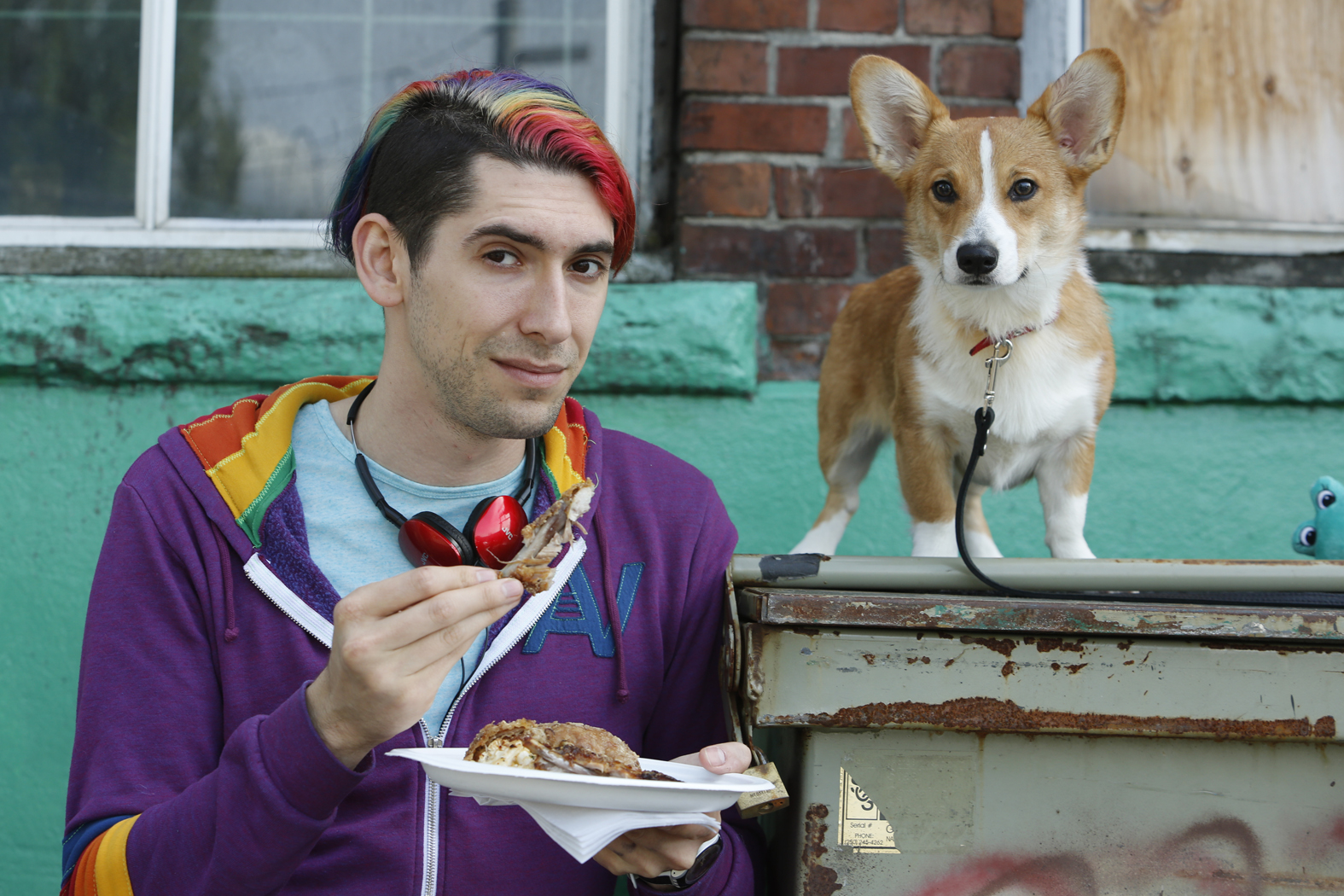  Max Landis  and Bentley   