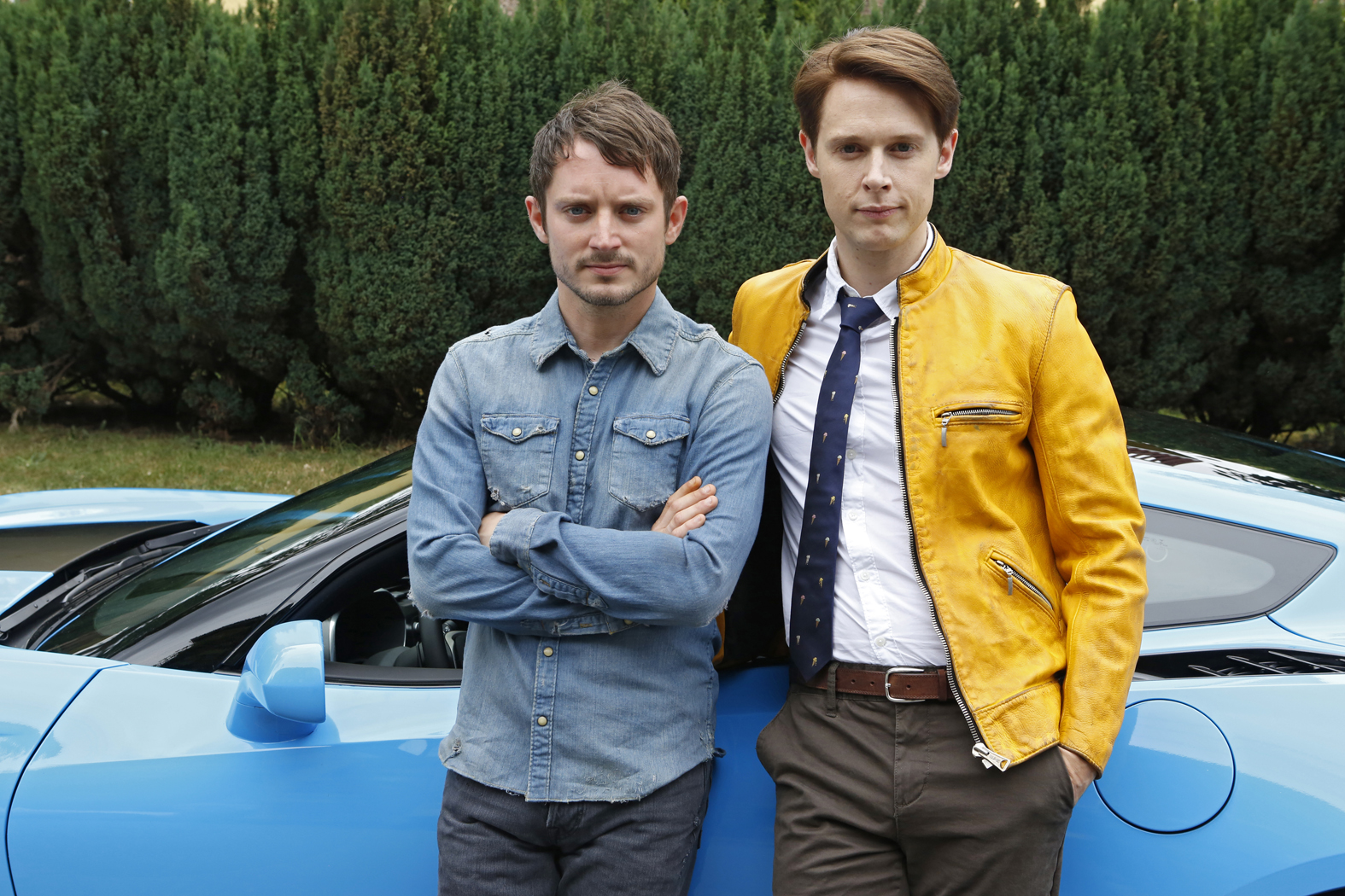  Elijah Wood  and Samuel Barnett   