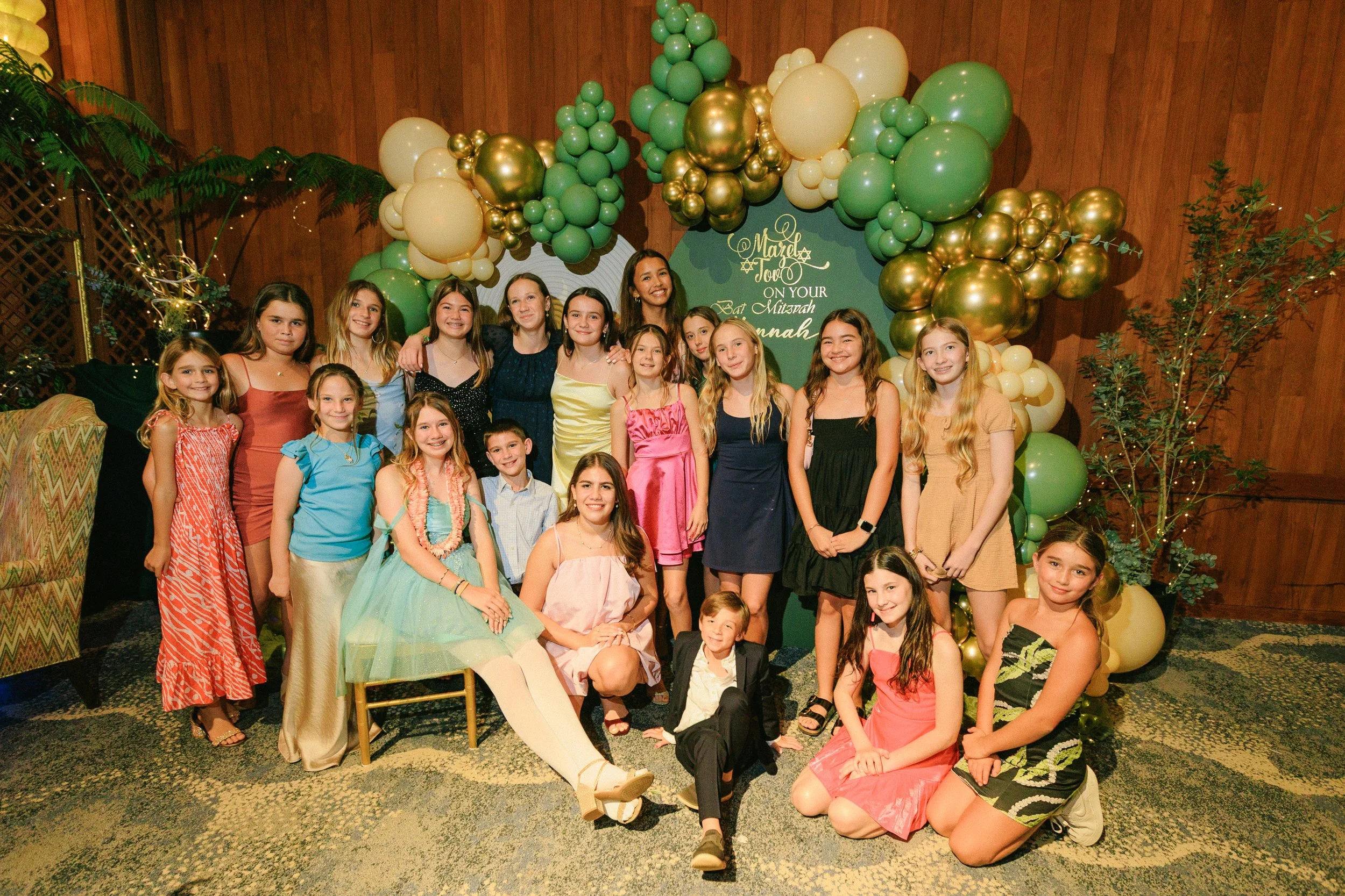 Bat mitzvah reception at Halekulani Waikiki photographed by an Oahu event photographer