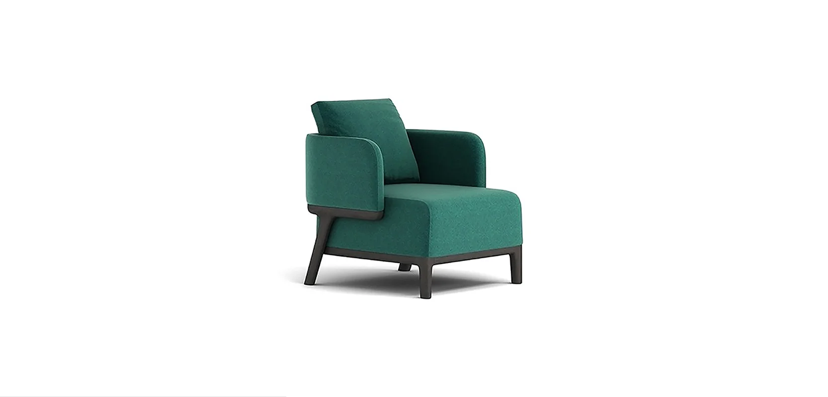 MULUN ARMCHAIR BRAND: LIANG CHEN WEB: www.roling.cn The U-shaped back of Mulun armchair is supported by the T-shaped structure so that creates visual focus with delicate imbalance. The smooth lines combine with the ingenious design of the ‘cantilever’ make the armchair shows a steady sense of power.